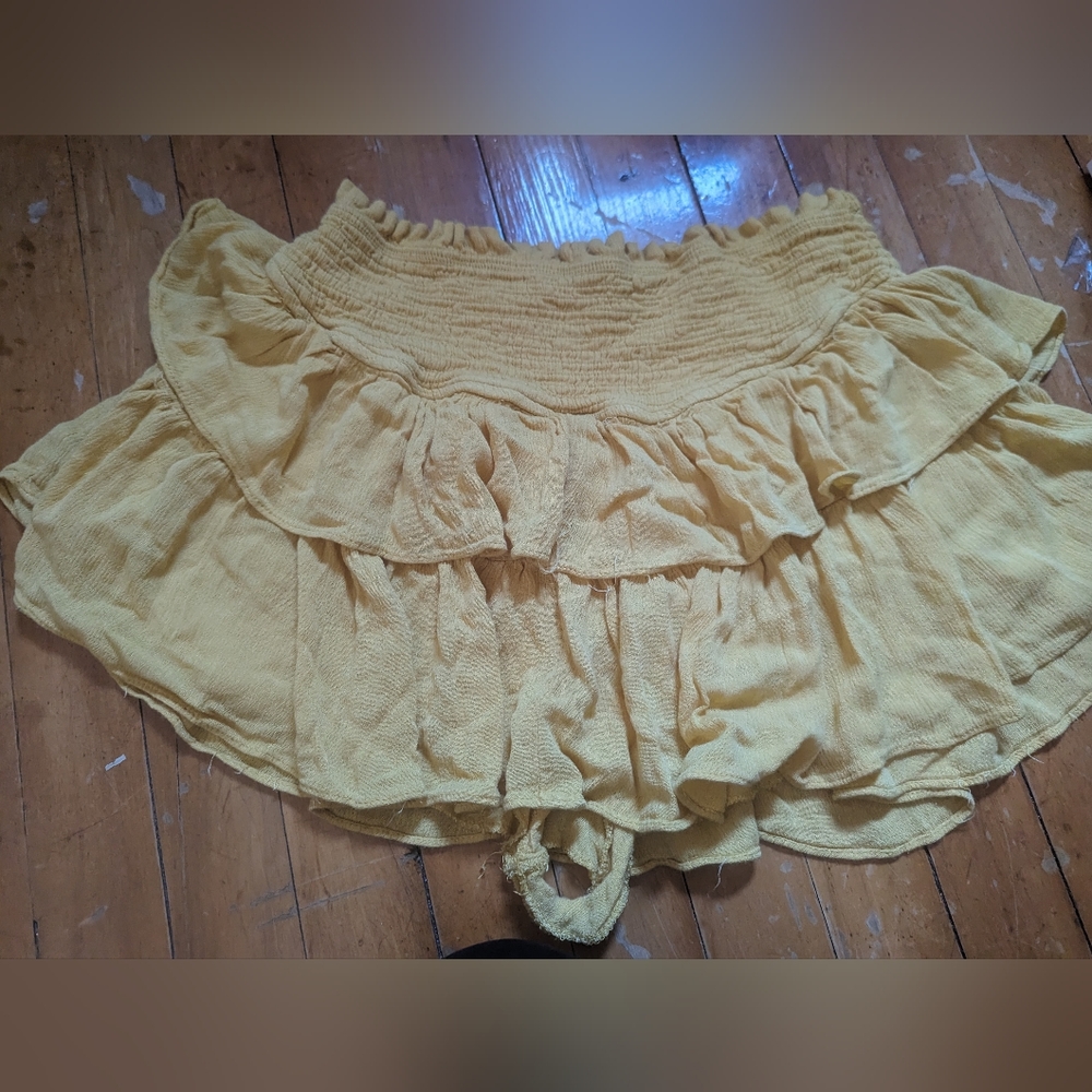 Yellow Skort